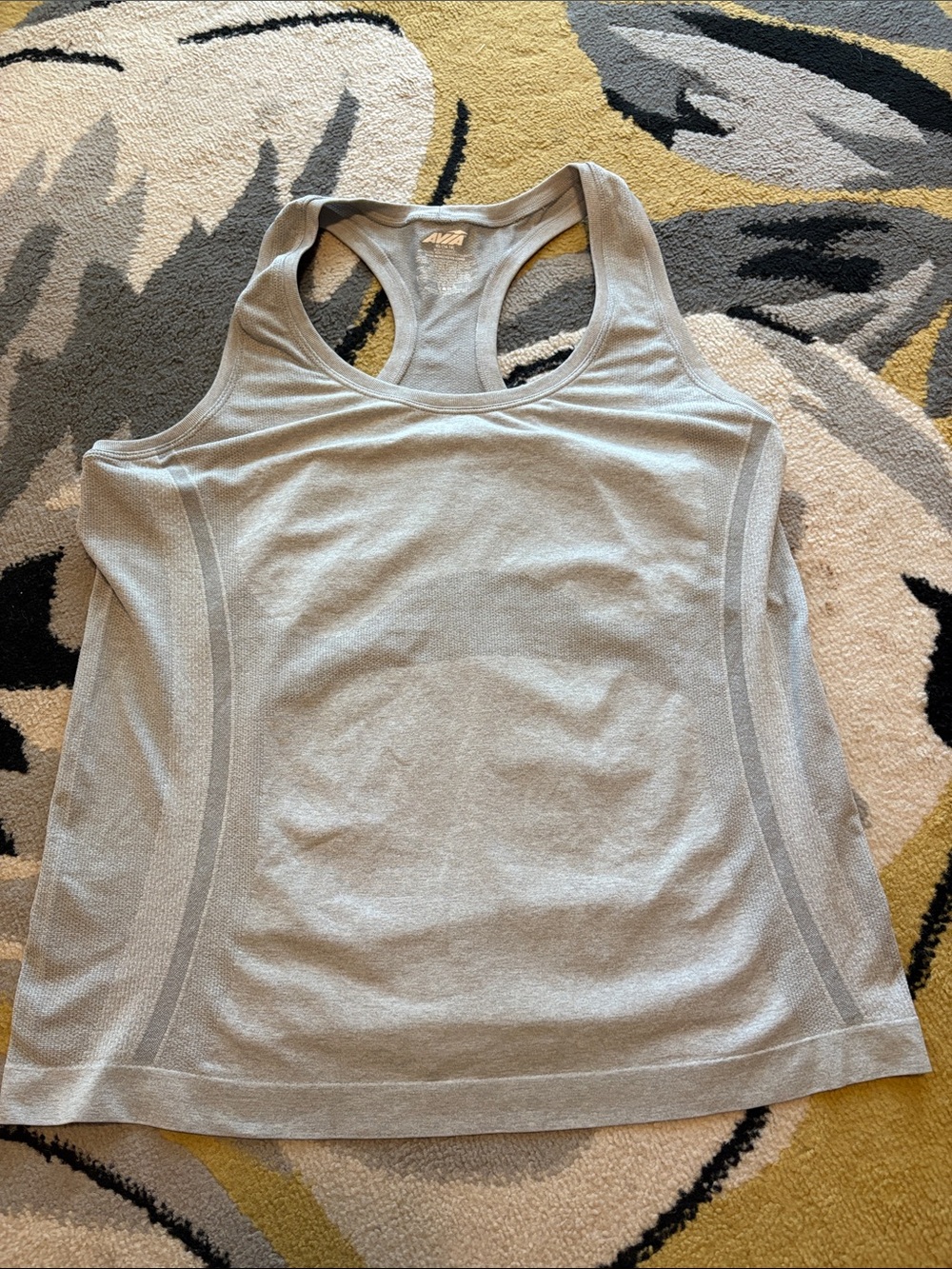 Avia Heather Gray Racerback Workout Tank